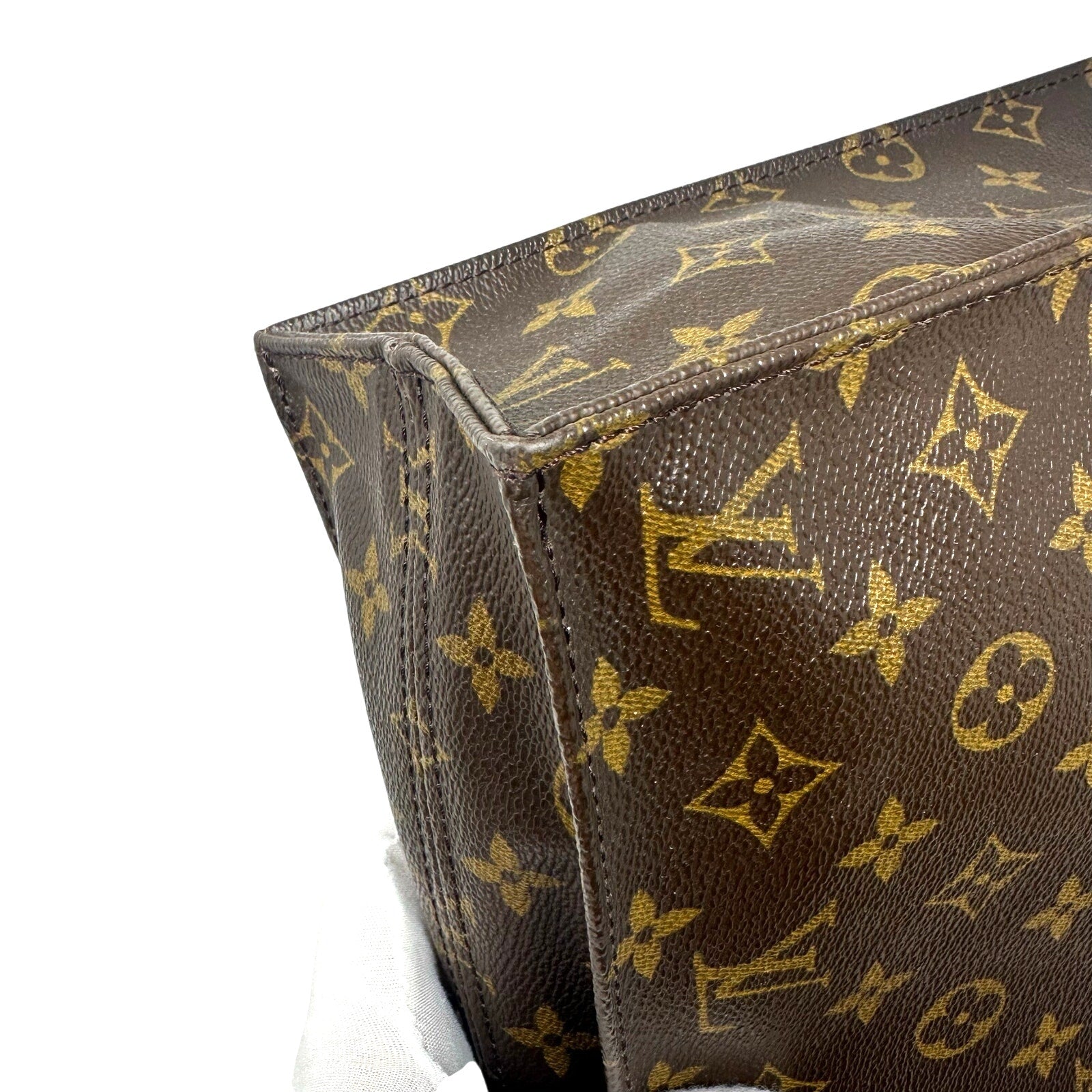 Louis Vuitton LV Monogram Sac Plat Tote Bag