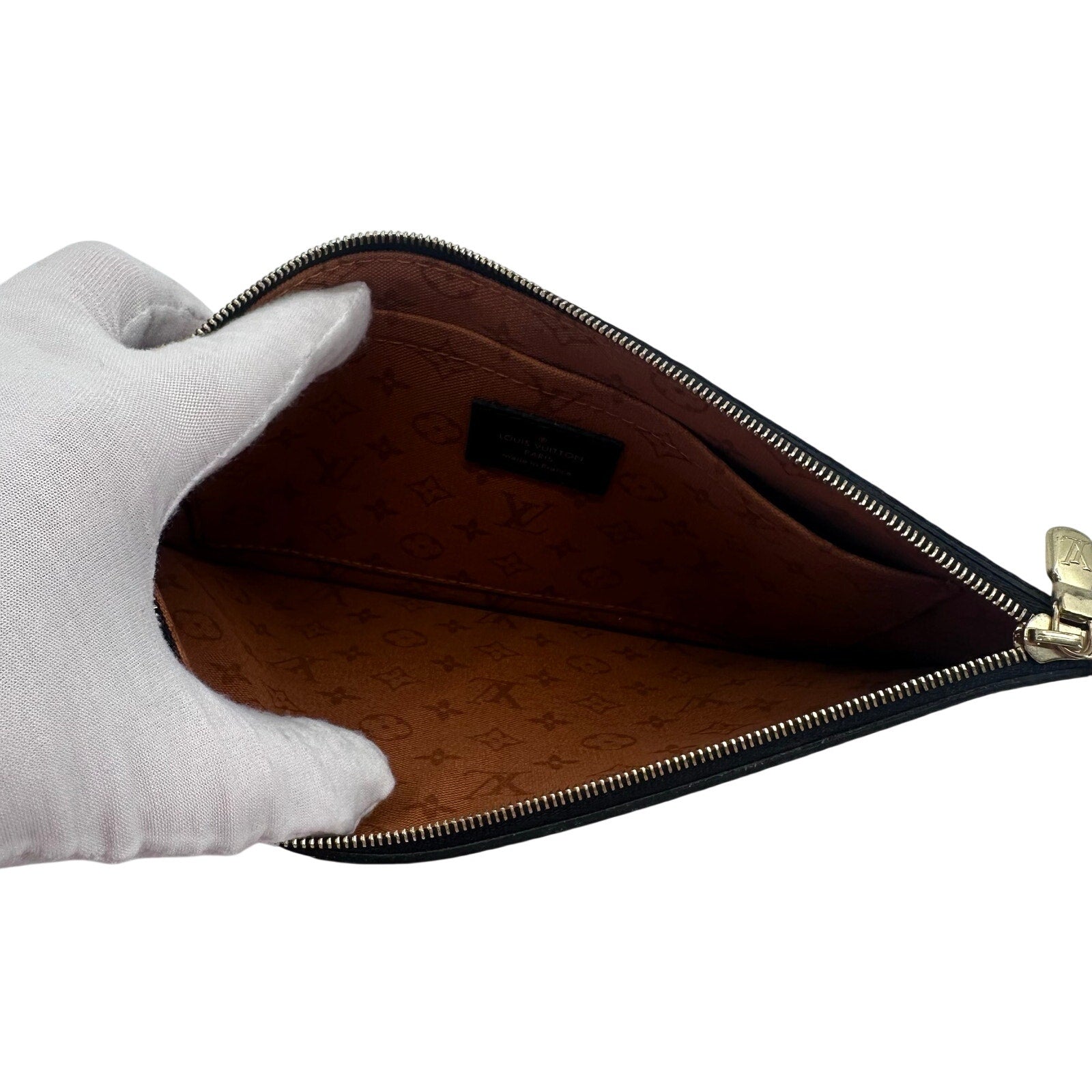 Louis Vuitton LV Monogram Crafty Neverfull Pouch GM