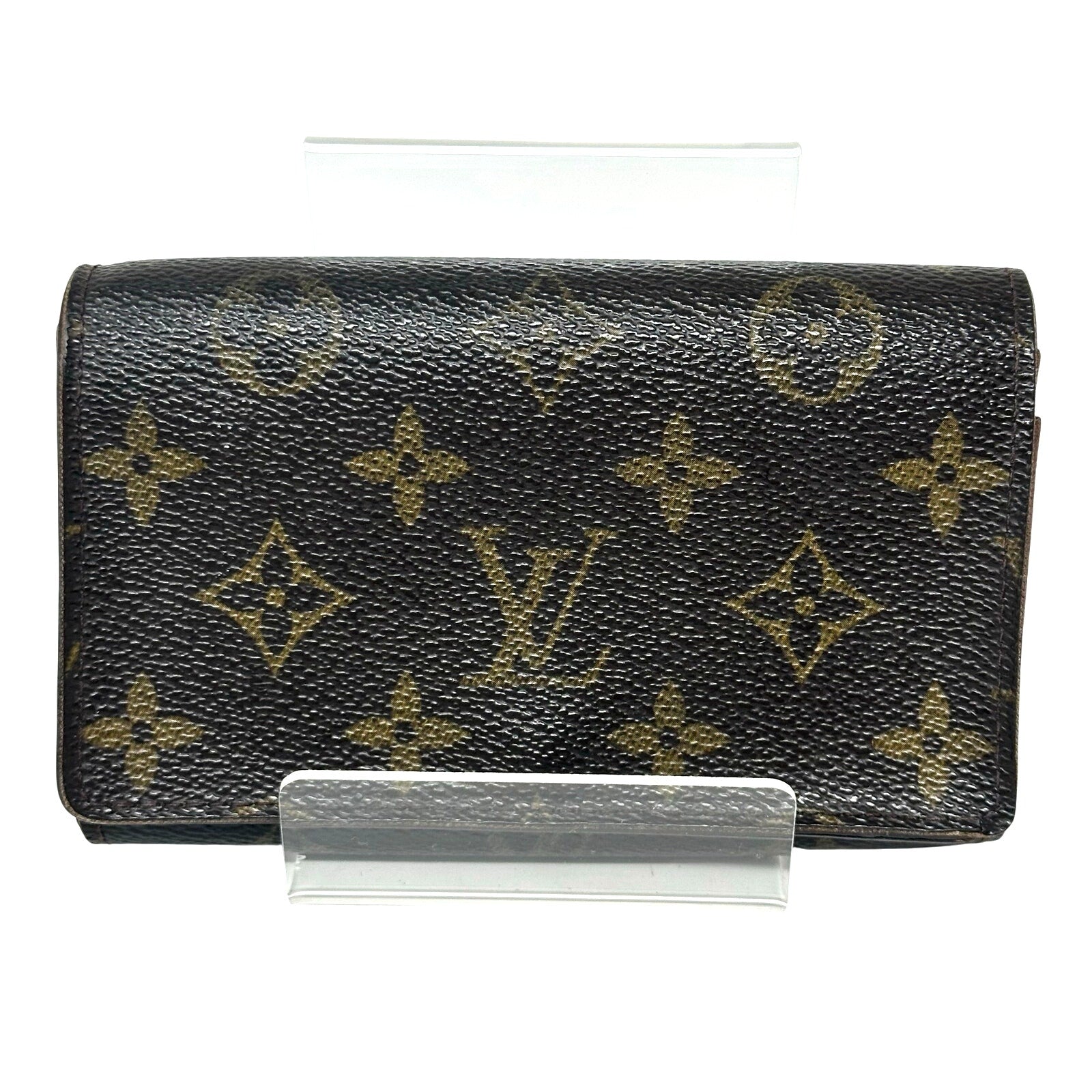 Louis Vuitton LV Monogram Porte Monnaie Tresor Wallet