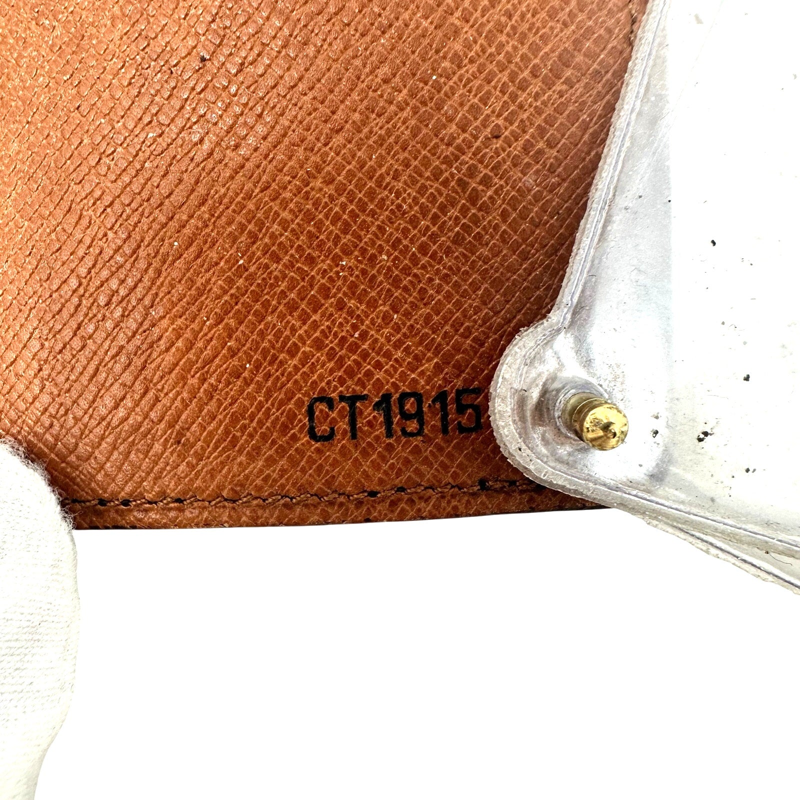 Louis Vuitton LV Monogram Porte Cartes Credit Pression Card Holder