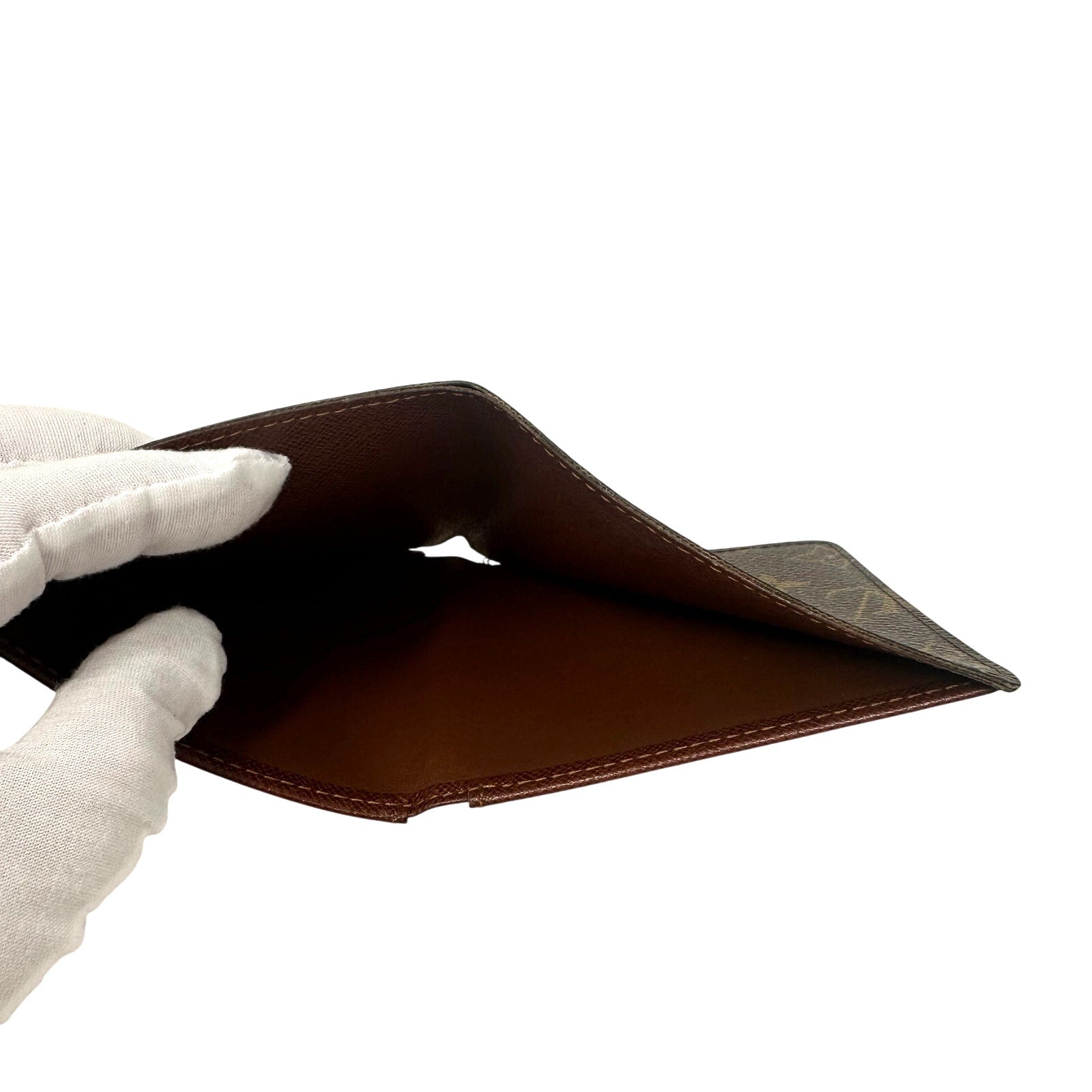 Louis Vuitton LV Monogram Slim Tall Cardholder Bifold Wallet