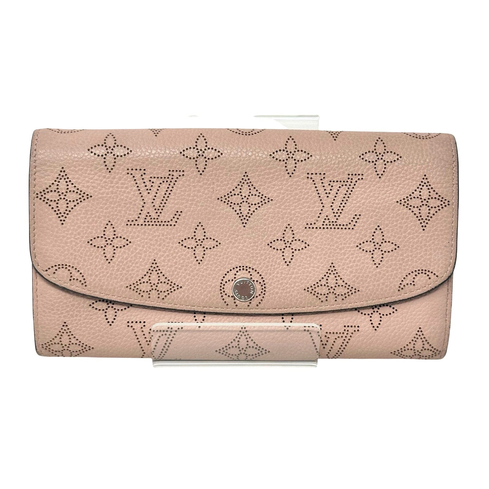 Louis Vuitton LV Mahina Iris Long Wallet Magnolia Pink