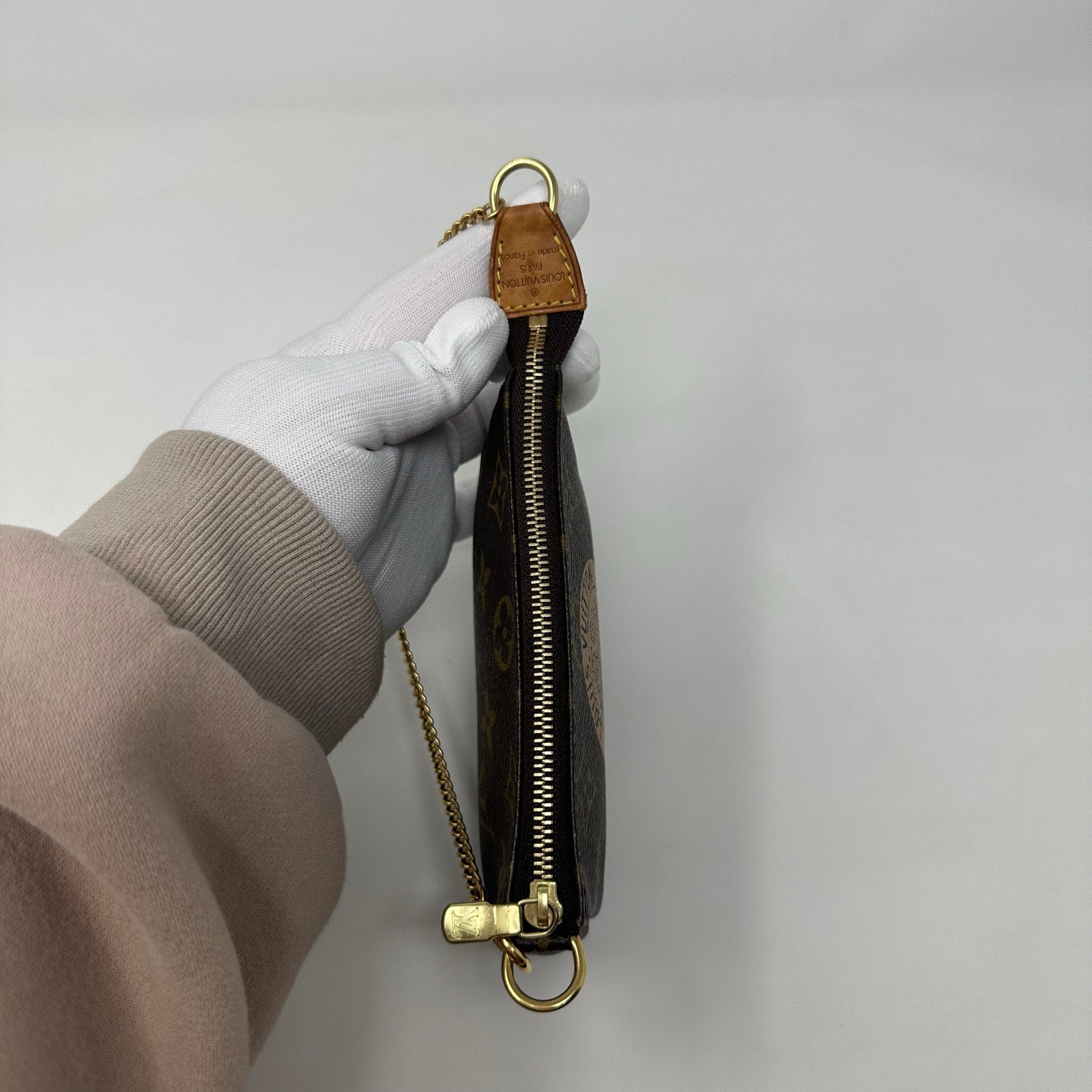 Louis Vuitton LV Limited Edition Monogram Trunks and Bags Mini Pochette