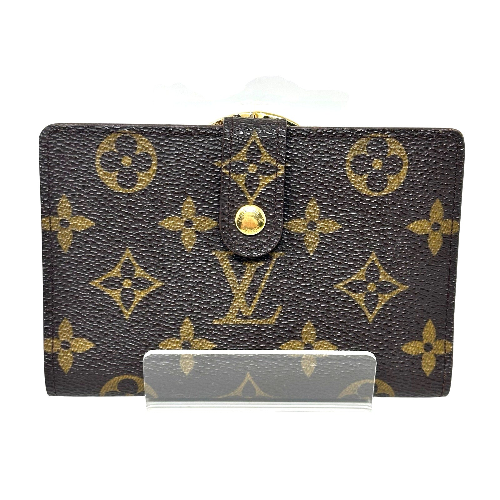 Louis Vuitton LV Monogram Kisslock Wallet
