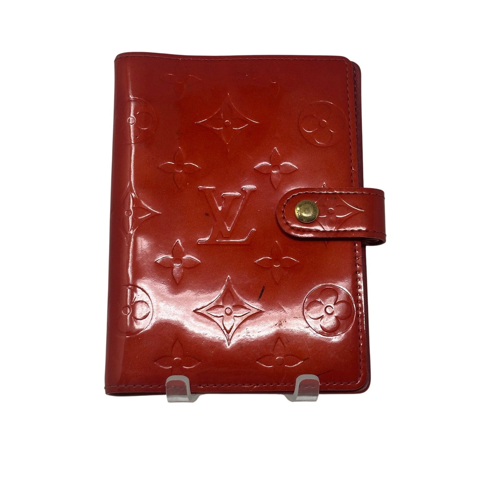Louis Vuitton LV Agenda PM Cover Vernis Red
