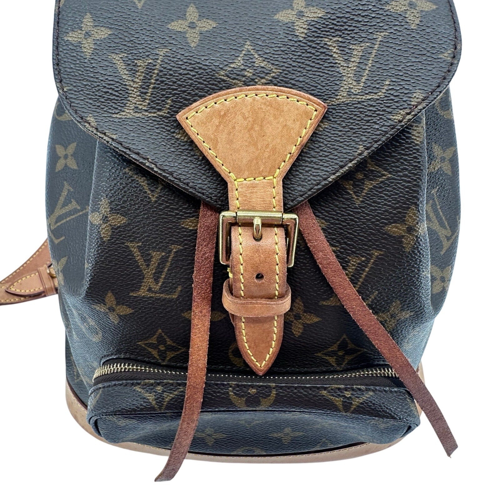 Louis Vuitton LV Monogram Montsouris MM Mini Backpack Bag