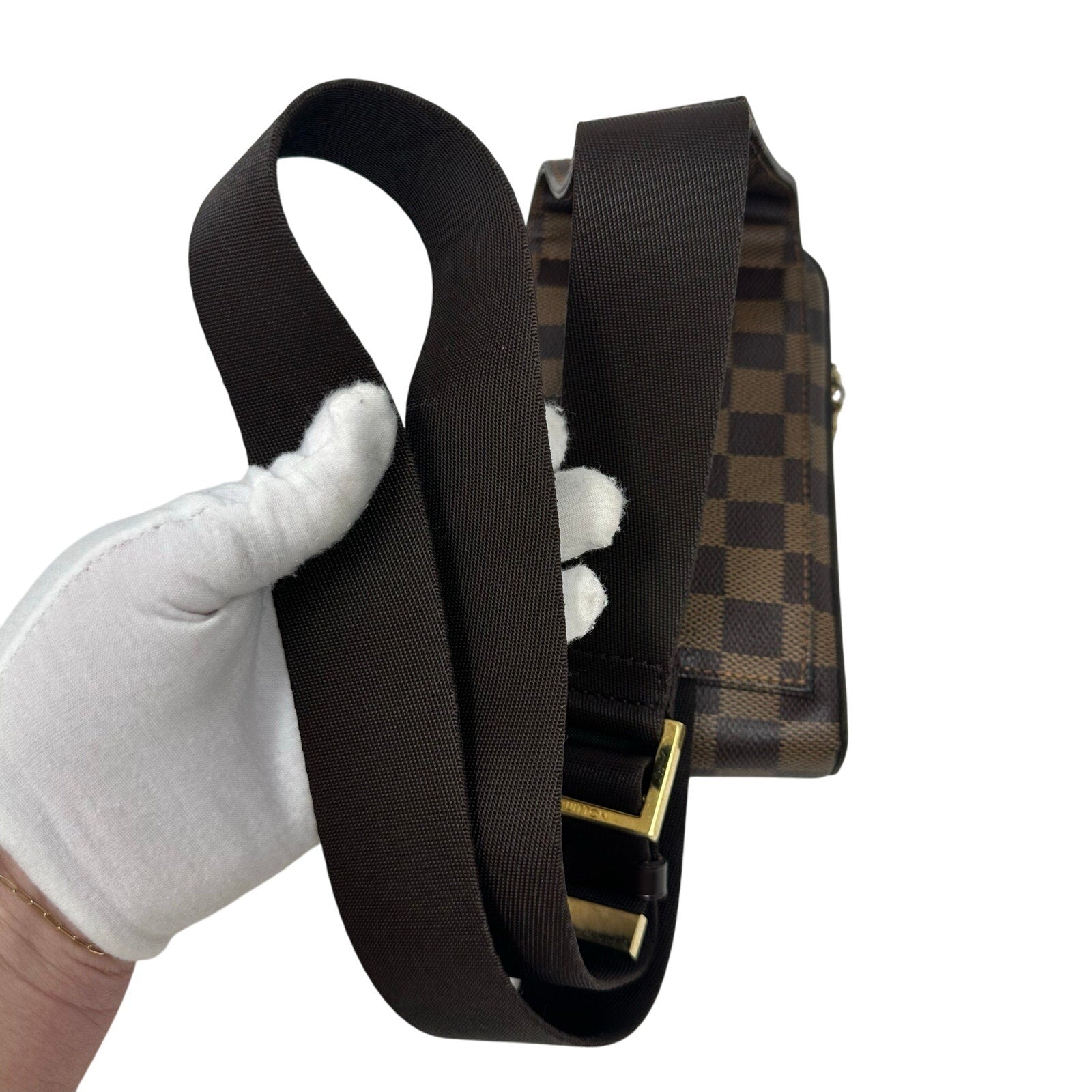 Louis Vuitton LV Damier Ebene Geronimos Sling Bag