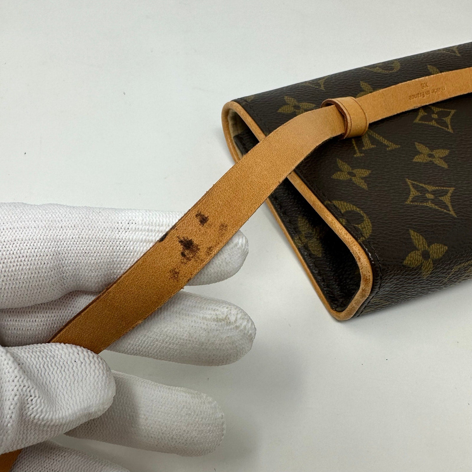 Louis Vuitton LV Monogram Bum Belt Bag Waist Pouch Pochette Florentine XS