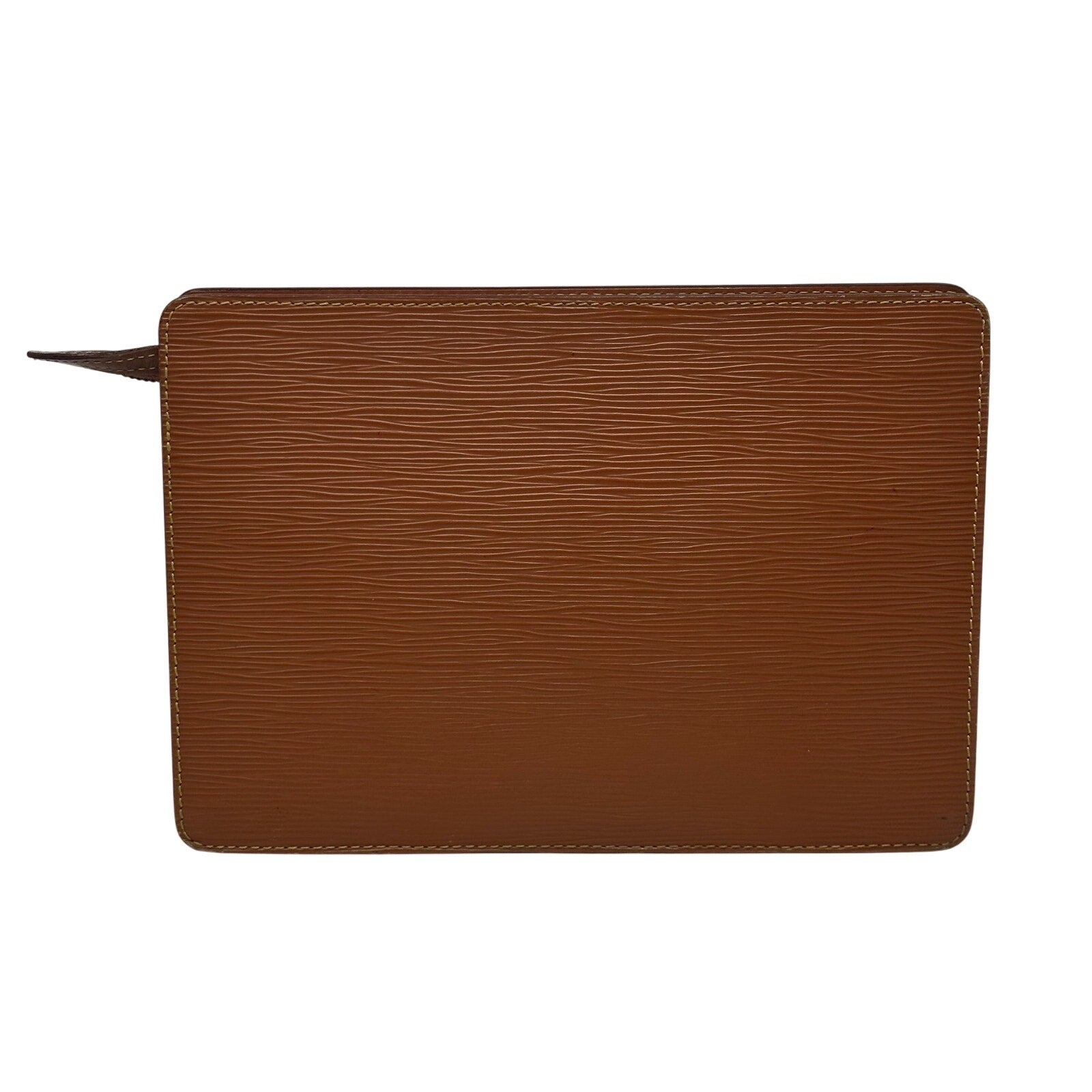 Louis Vuitton LV Pochette Homme Clutch Bag Epi Leather Cipango Gold