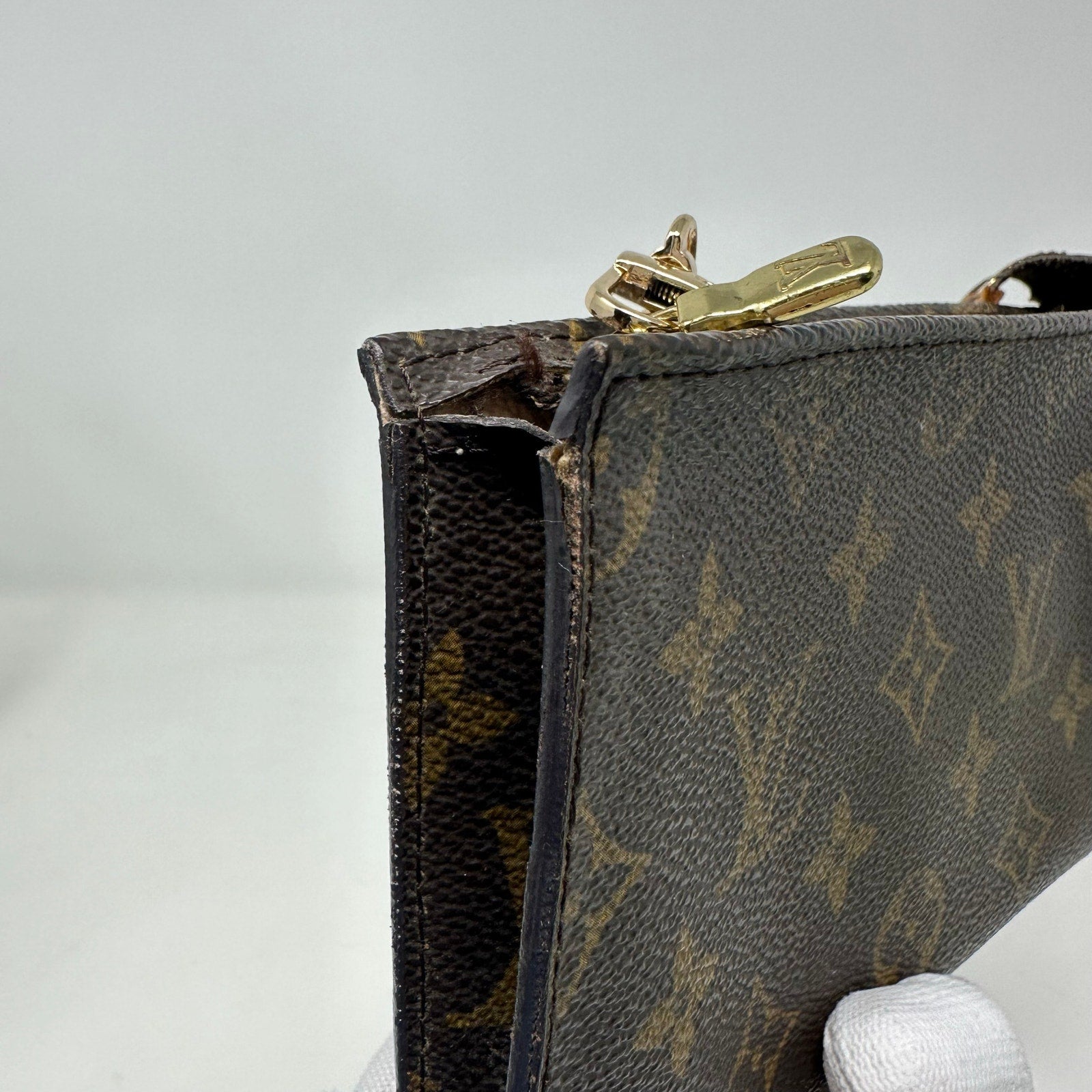Louis Vuitton LV Monogram Bucket Accessory PM Pouch 17