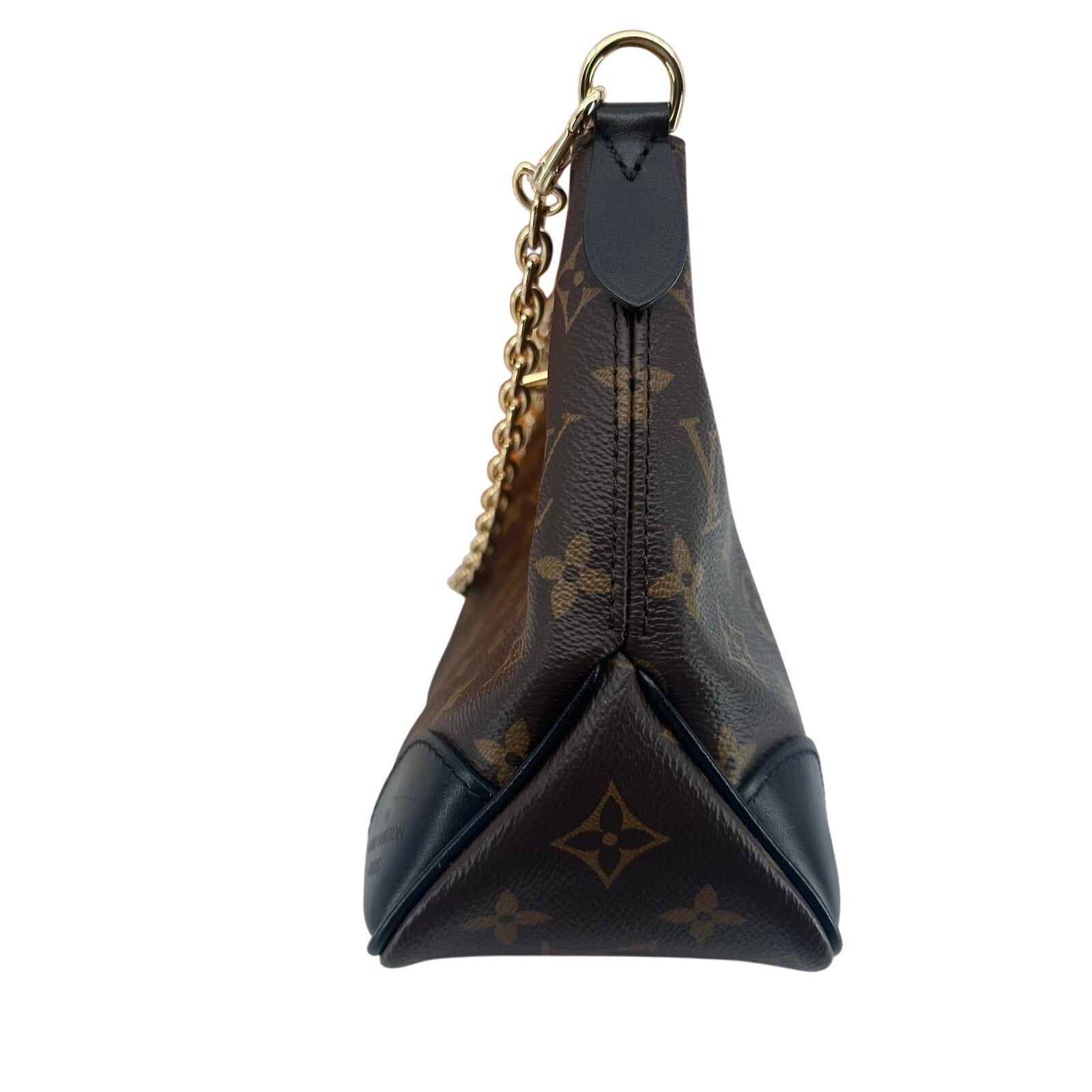 Louis Vuitton LV Monogram Boulogne NM MNG Noir Trim Crossbody Shoulder Bag