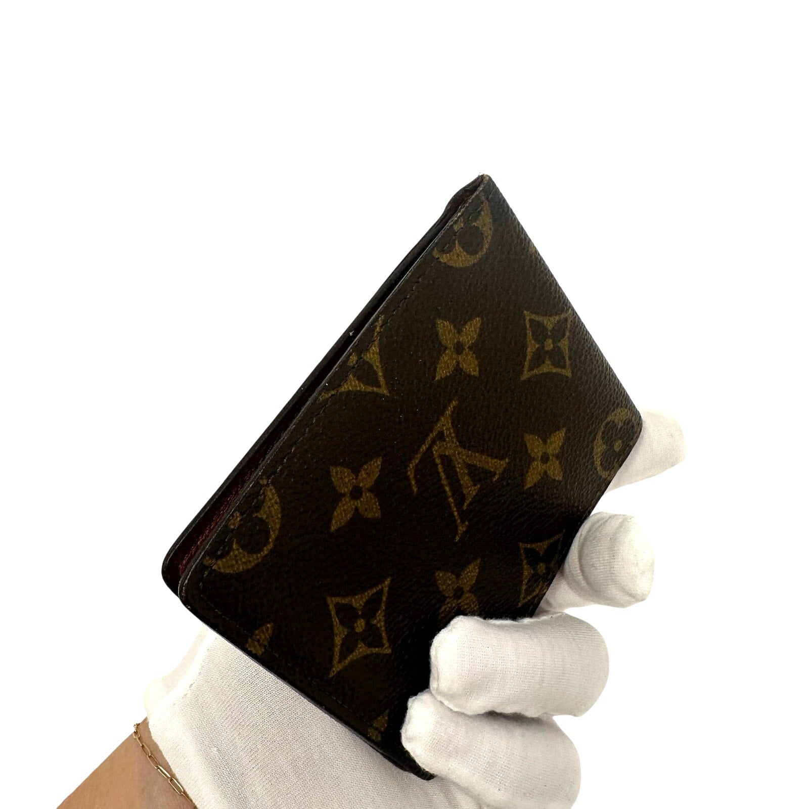 Louis Vuitton LV Monogram Short Slim ID Bifold Wallet