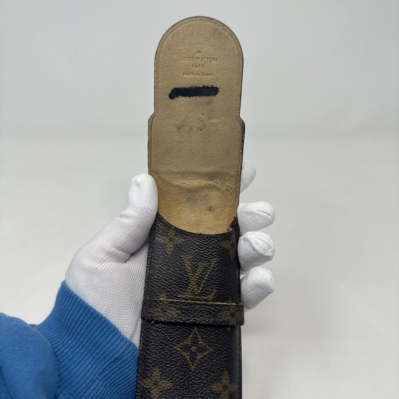 Louis Vuitton LV Monogram Etui Stilo Pen Case Holder