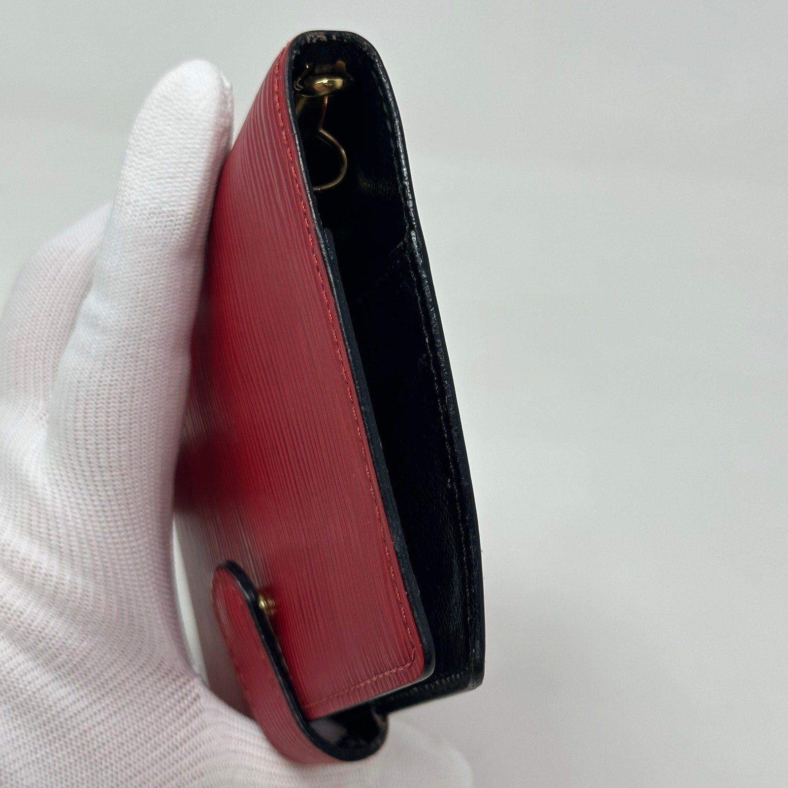 Louis Vuitton LV Diary Cover Agenda PM Epi Red