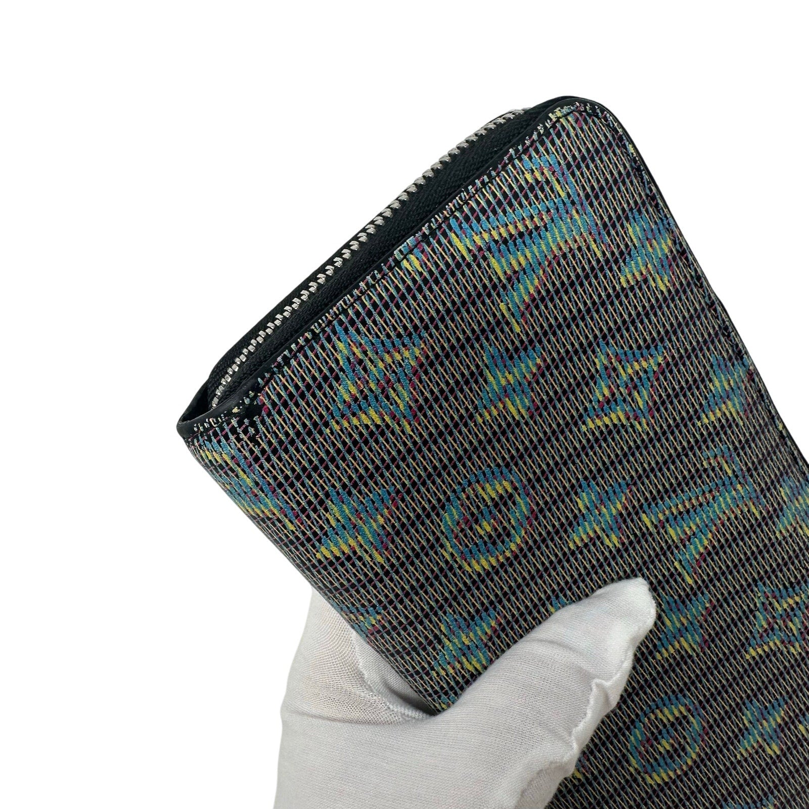 Louis Vuitton LV Multicolor Monogram Canvas Pop Zippy Wallet