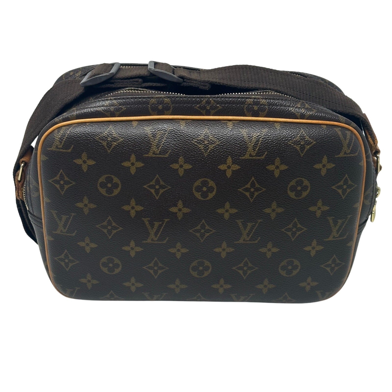 Louis Vuitton LV Monogram Reporter PM Crossbody Messenger Bag