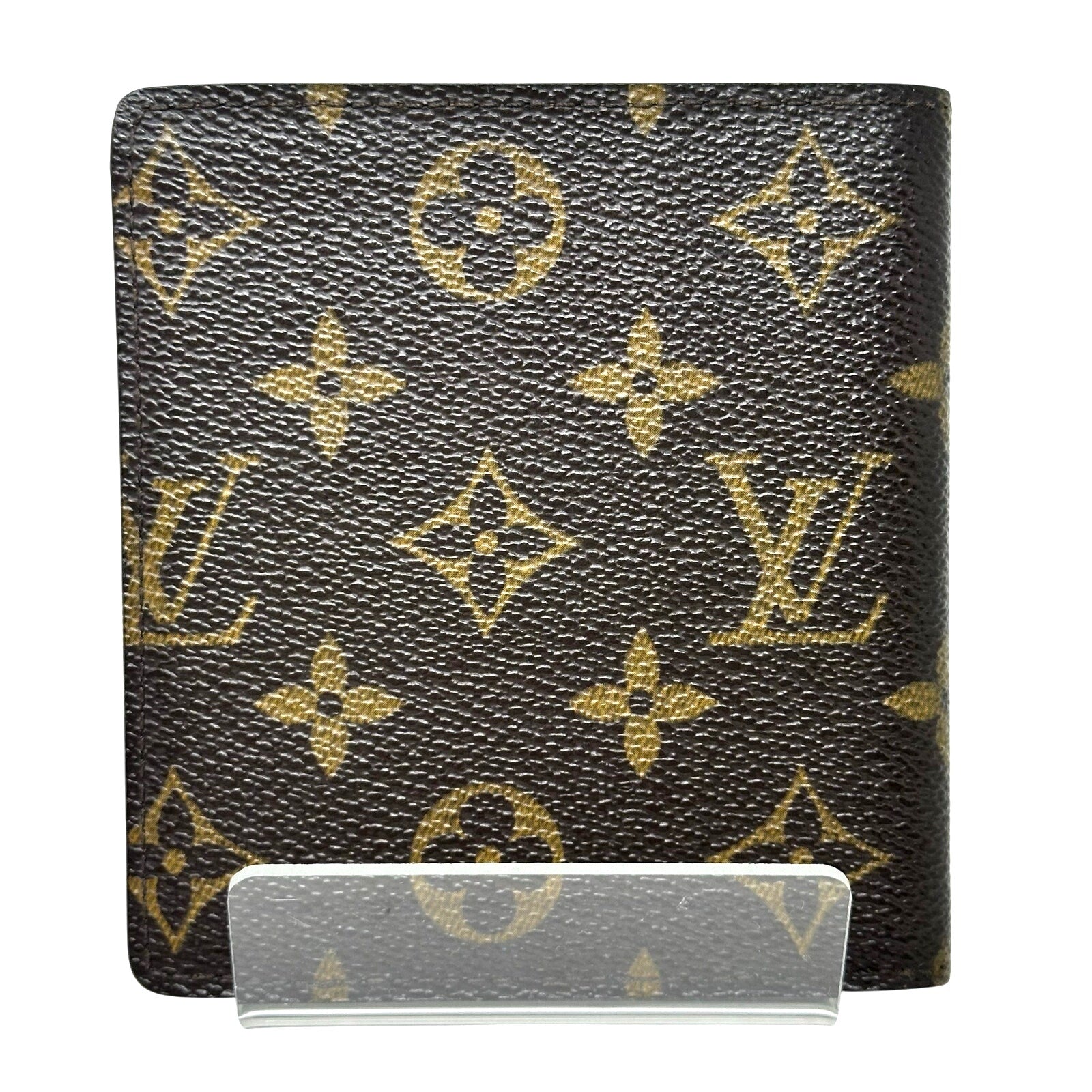 Louis Vuitton LV Monogram Slim Tall Cardholder Bifold Wallet