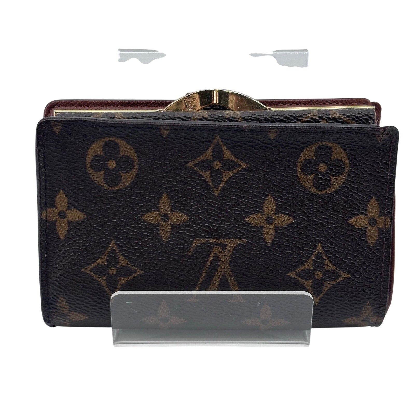 Louis Vuitton LV Monogram Kisslock Wallet