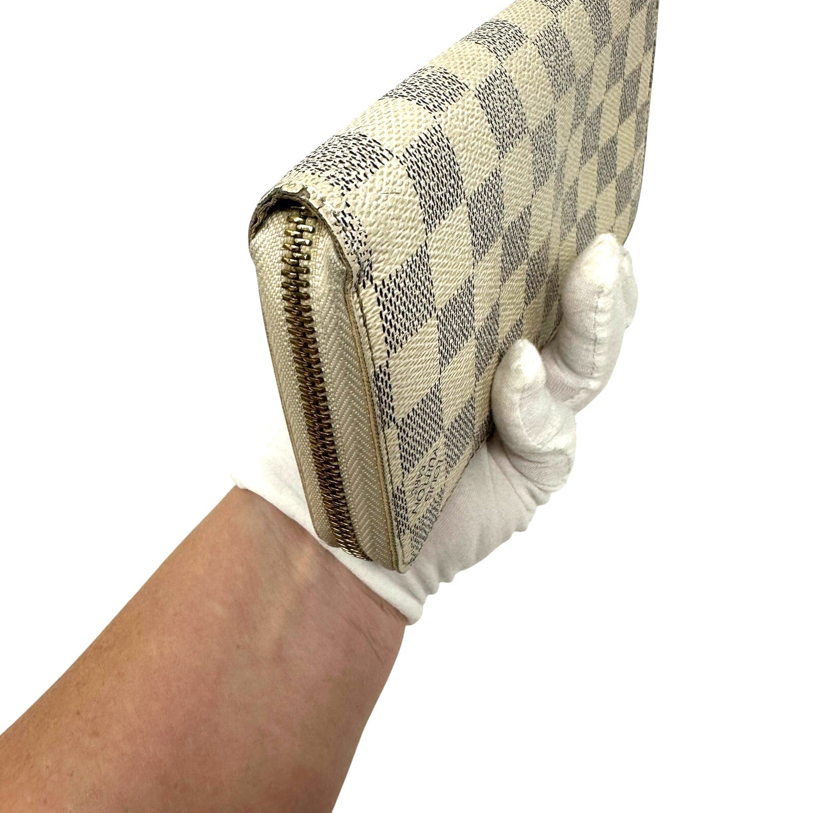 Louis Vuitton LV Damier Azure Zippy Long Wallet