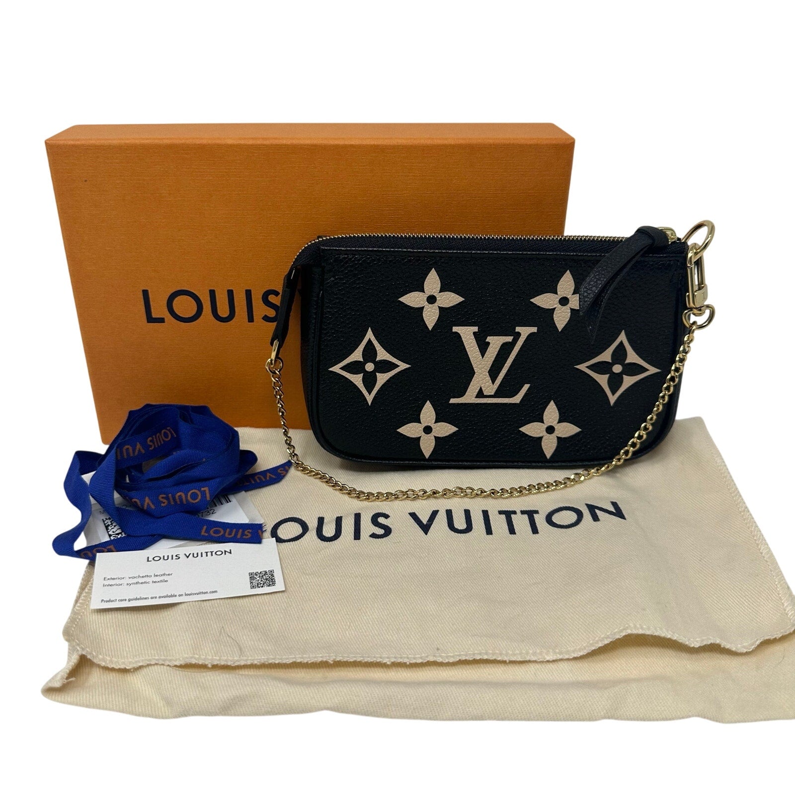 Louis Vuitton LV Bicolor Mongram Mini Pochette Accessoires New Full Inclusion
