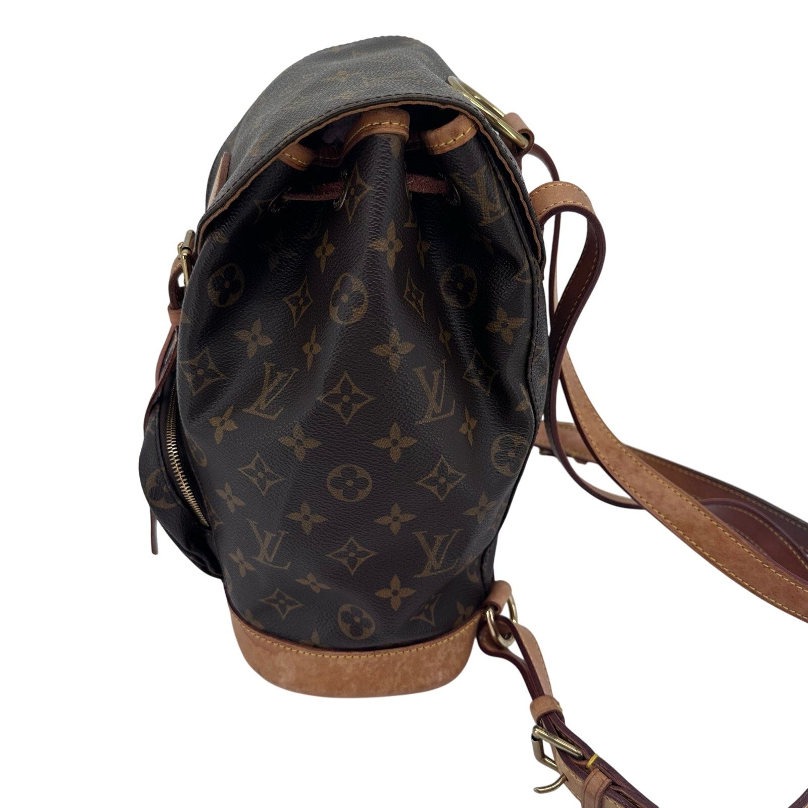 Louis Vuitton LV Monogram Montsouris MM Mini Backpack Bag