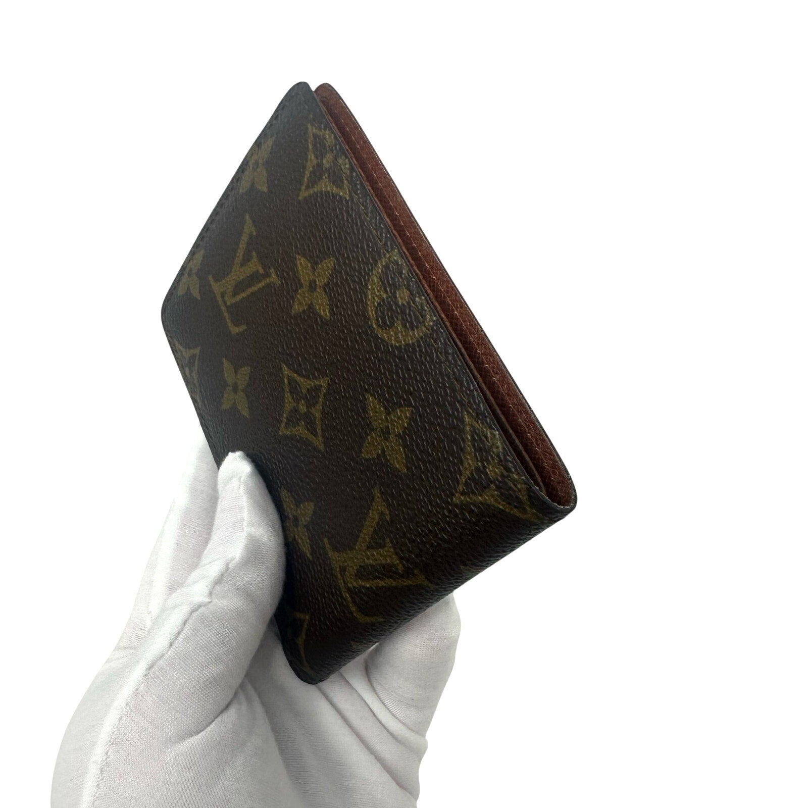 Louis Vuitton LV Monogram Crossover Style Bifold Wallet
