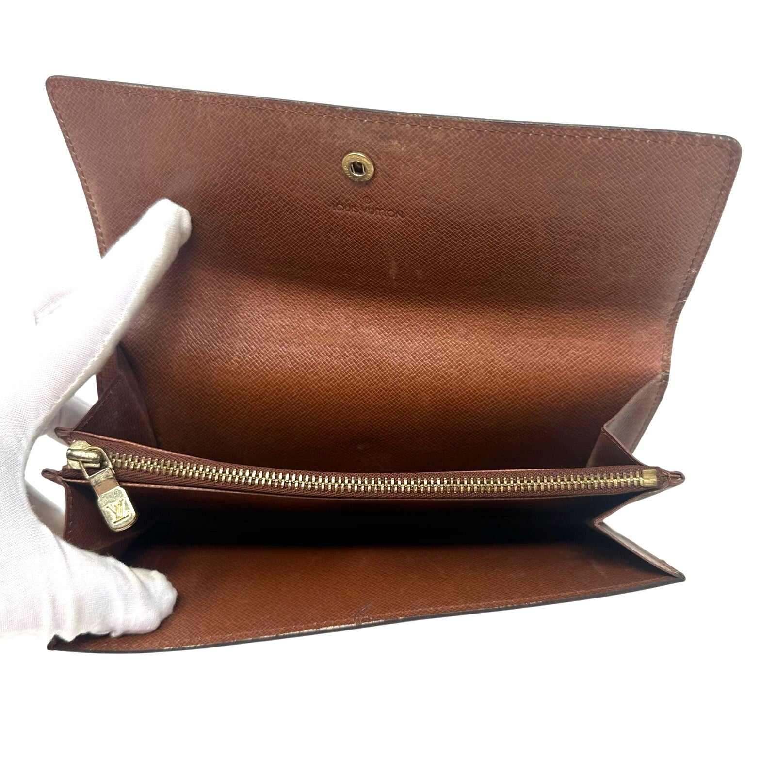 Louis Vuitton LV Monogram Long Sarah Wallet