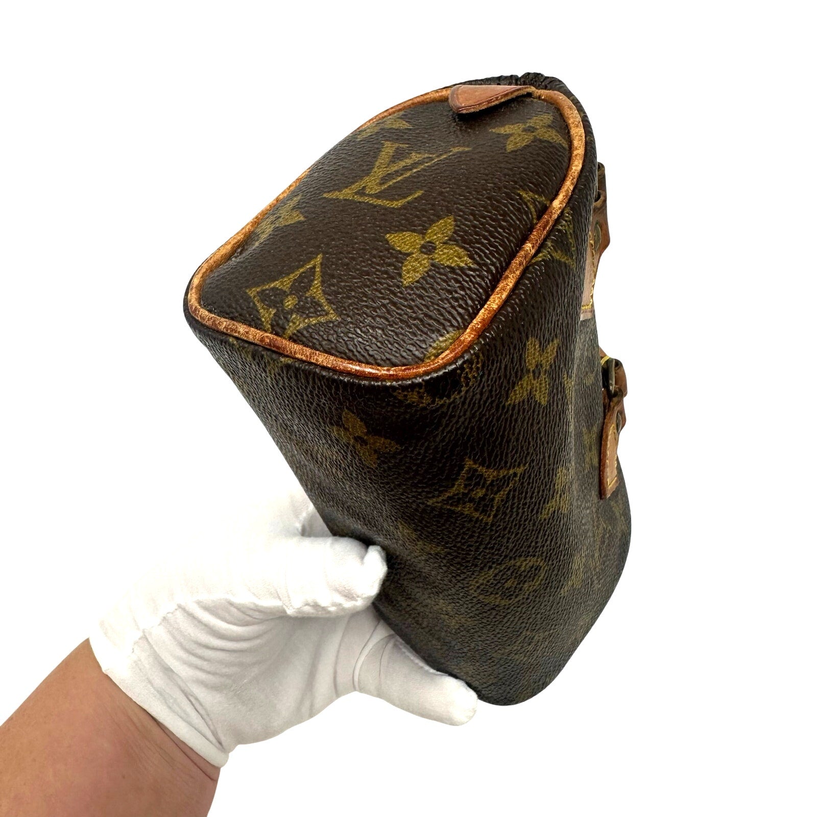 Louis Vuitton LV Monogram Mini Speedy Handbag Purse