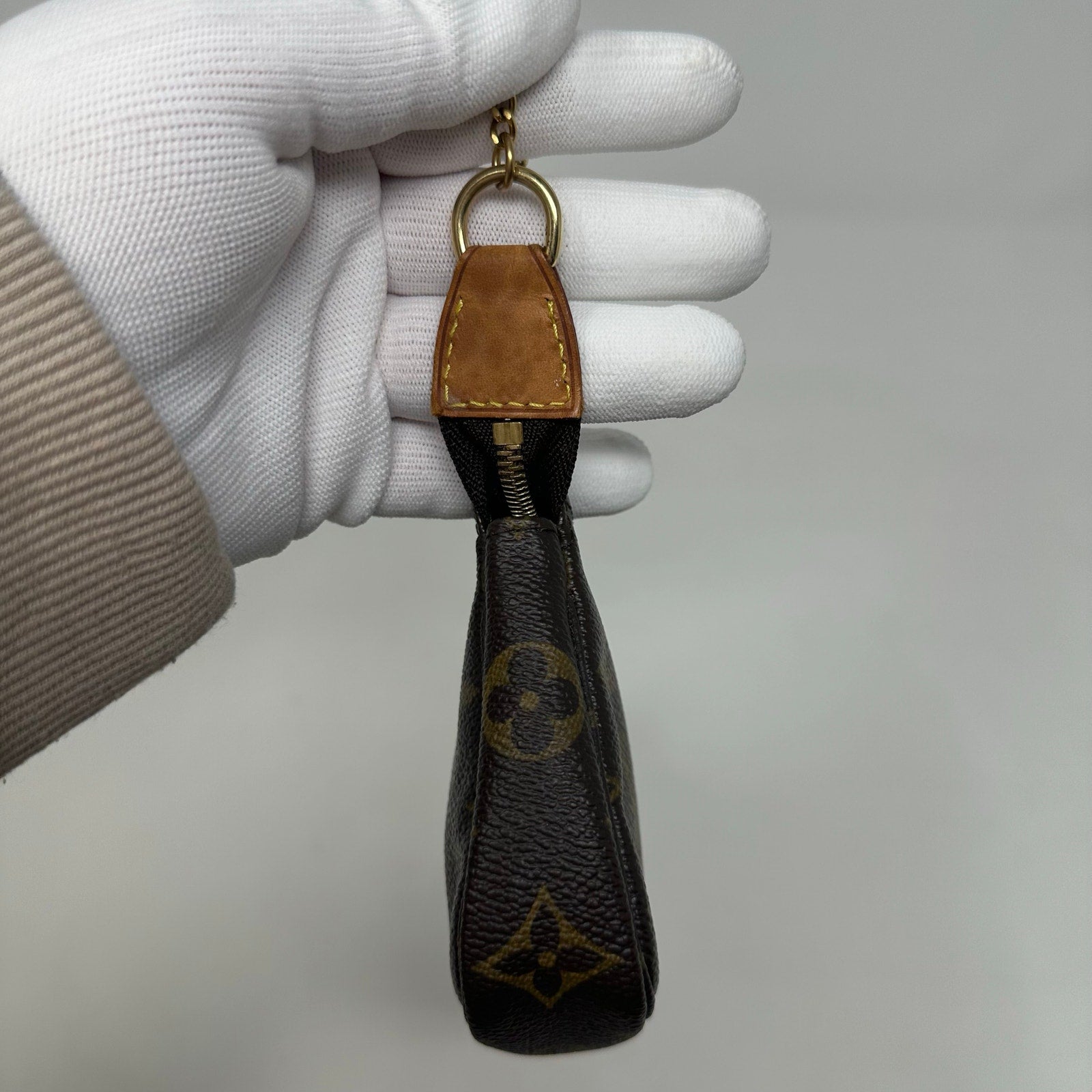 Louis Vuitton LV Limited Edition Monogram Trunks and Bags Mini Pochette