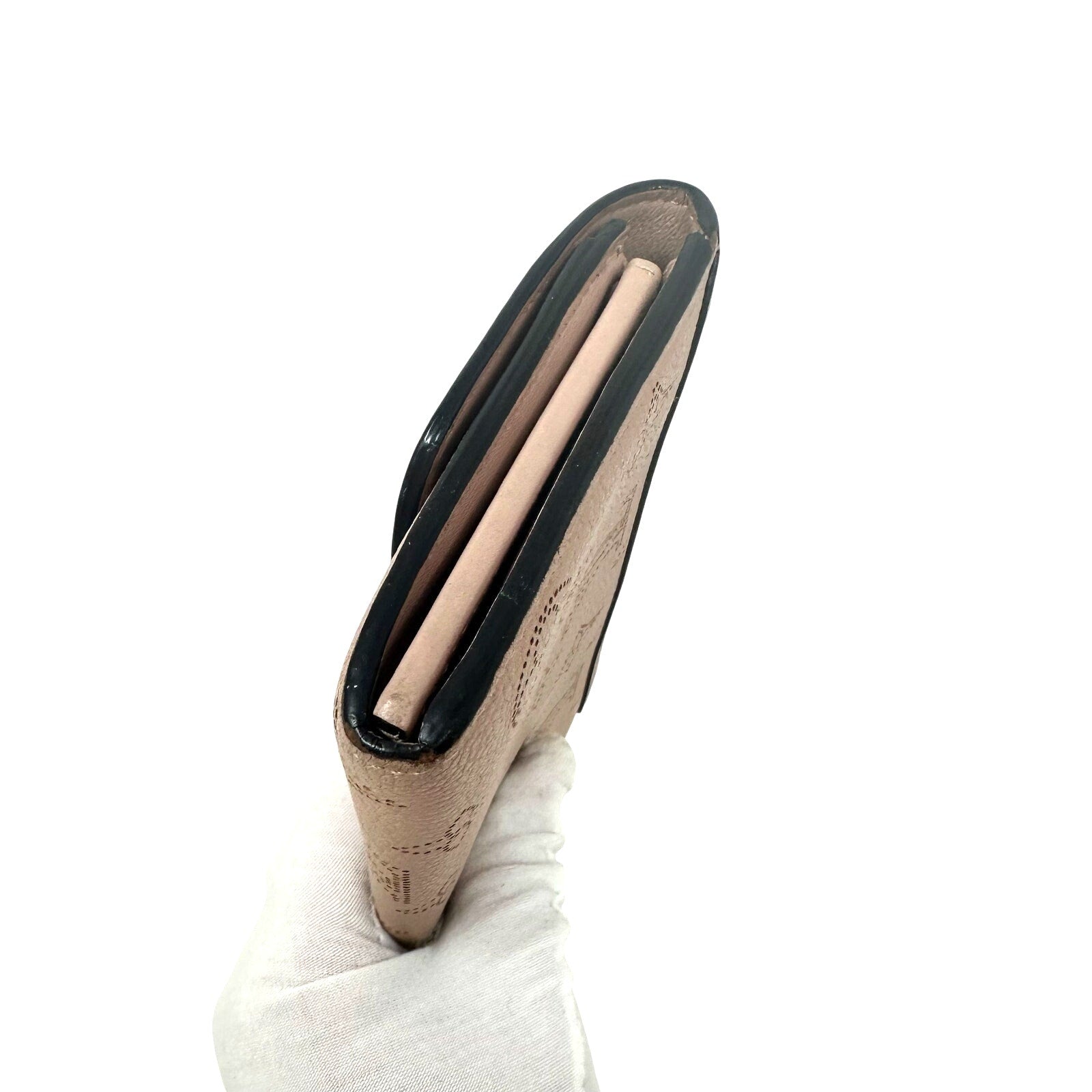 Louis Vuitton LV Mahina Iris Long Wallet Magnolia Pink