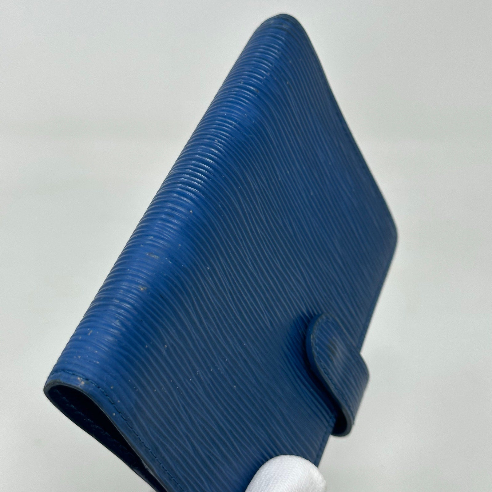 Louis Vuitton LV Epi PM Agenda Cover Blue