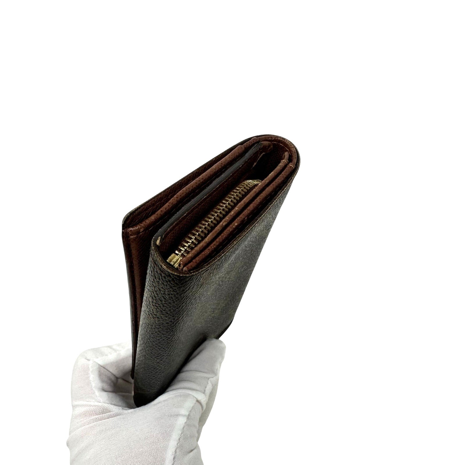 Louis Vuitton LV Monogram Porte Monnaie Tresor Wallet