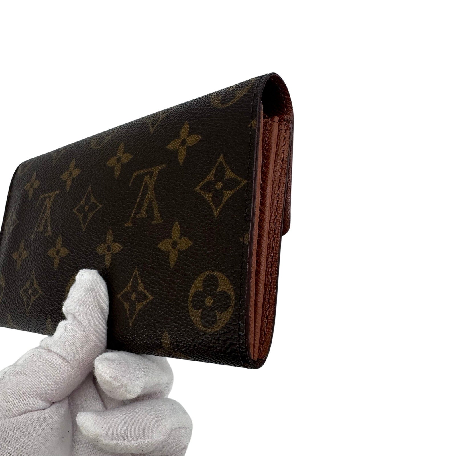 Louis Vuitton LV Monogram Long Sarah Wallet