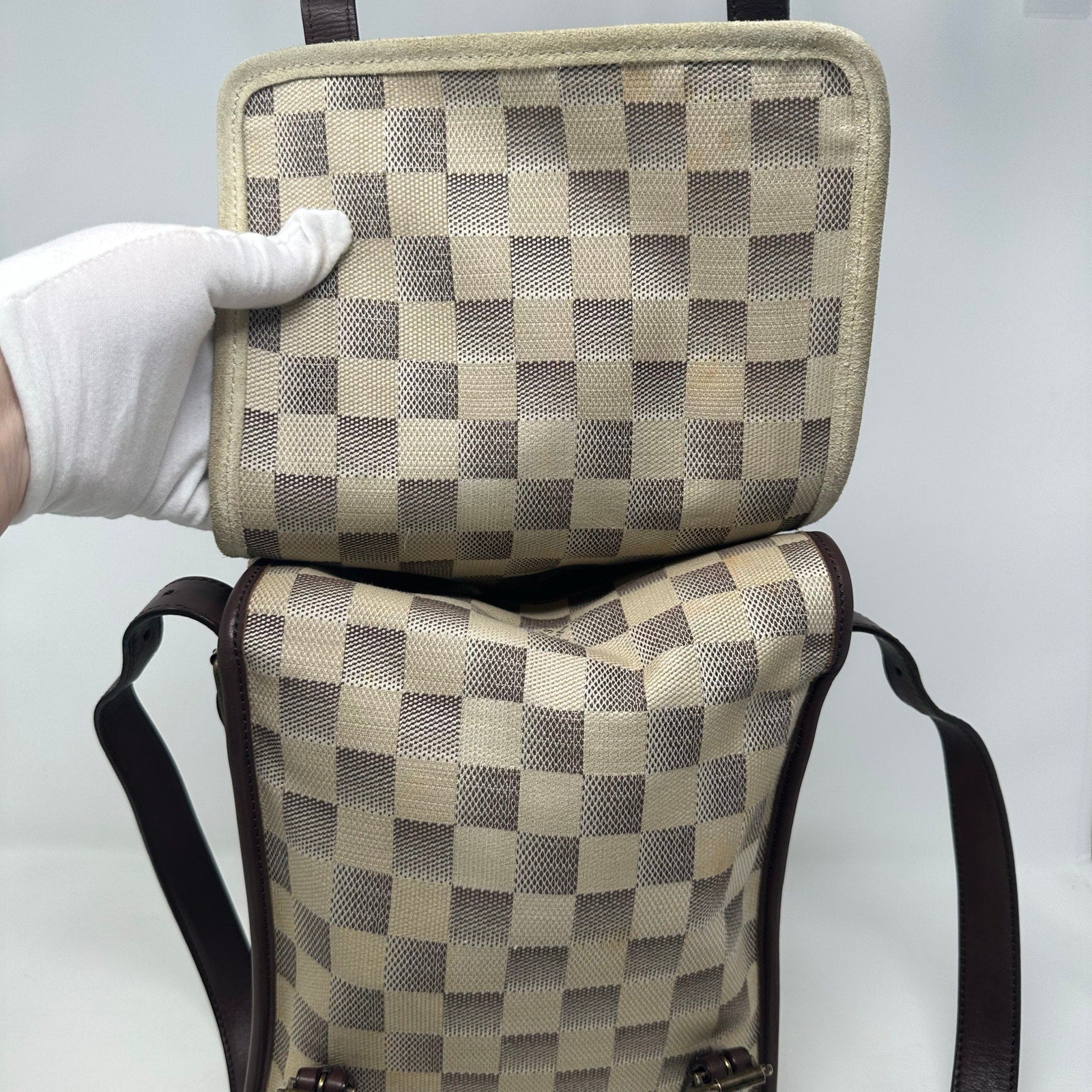 Louis Vuitton LV Damier Lune Limited Edition Trotteur Bag