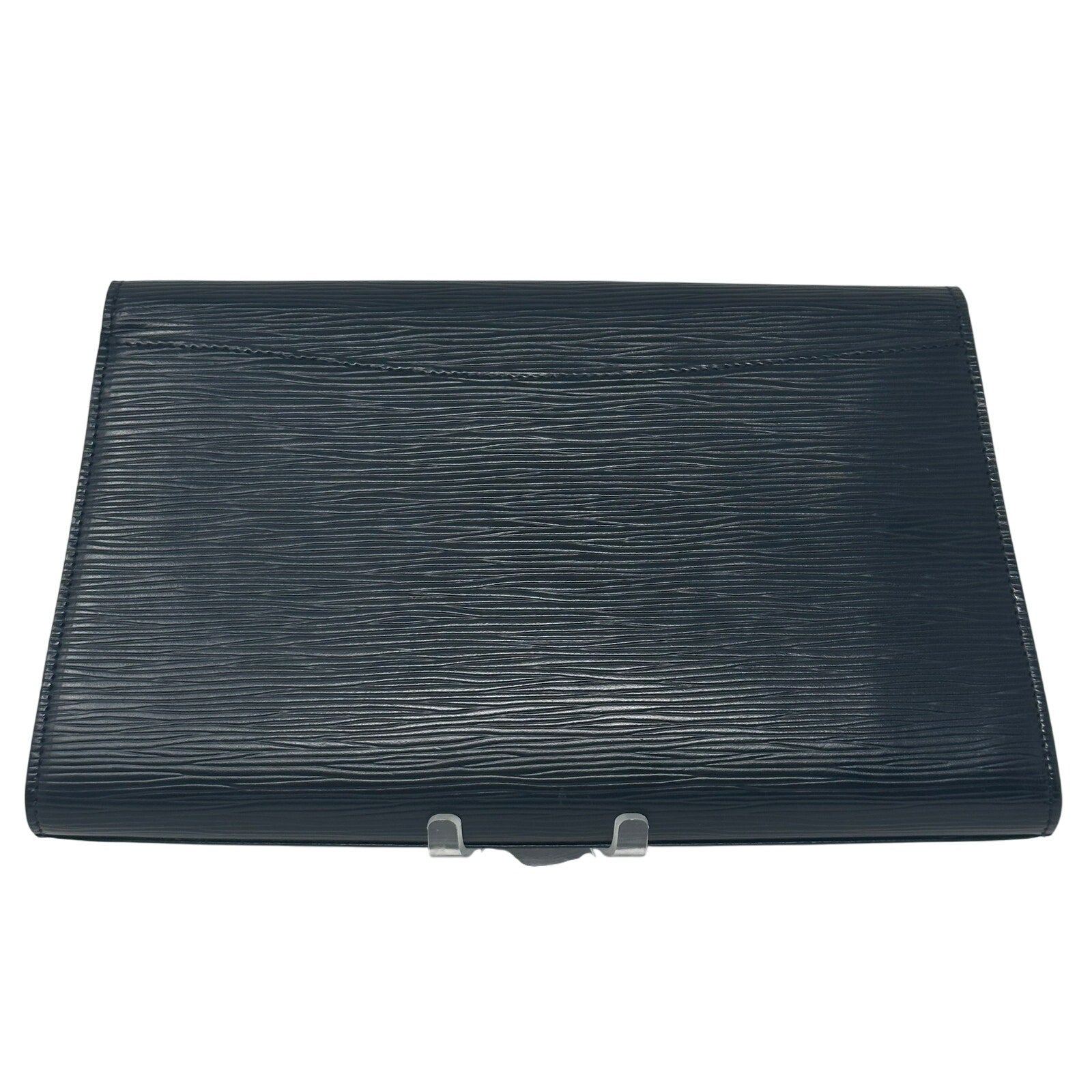 Louis Vuitton LV Art Deco Epi Leather Black Clutch Bag