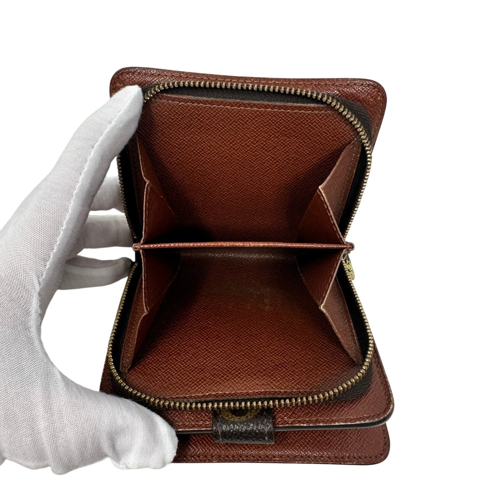 Louis Vuitton LV Monogram Compact Zippy Wallet
