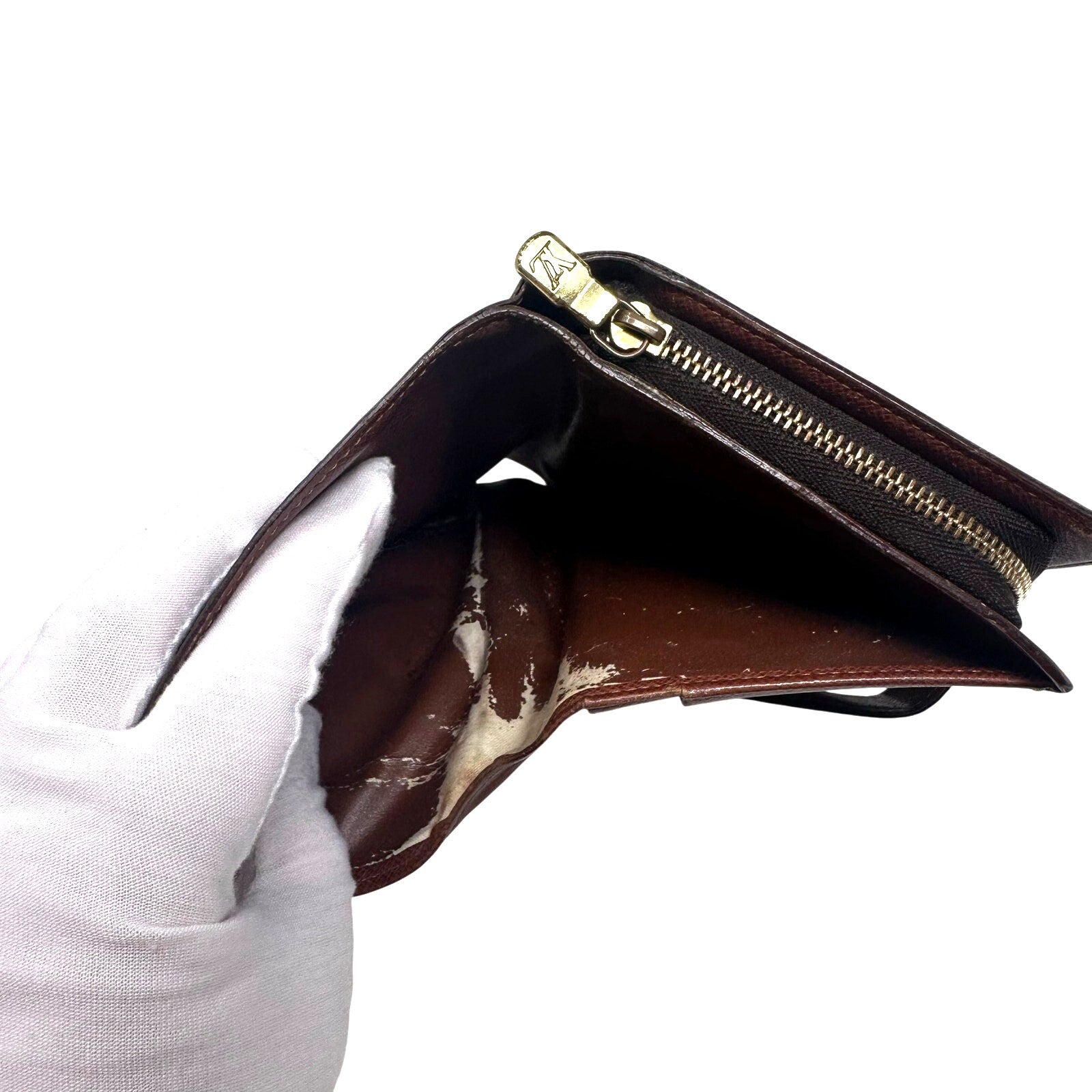 Louis Vuitton LV Porte Papier Zip Monogram Wallet