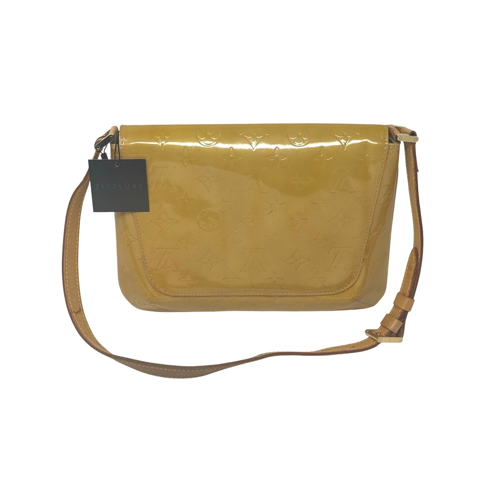 Louis Vuitton LV Vernis Yellow Thompson Street Shoulder Bag