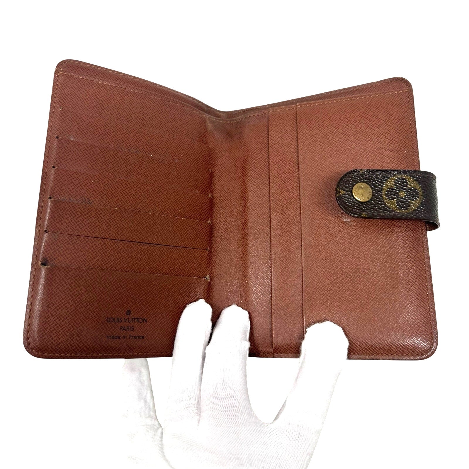 Louis Vuitton LV Porte Papier Zip Monogram Wallet