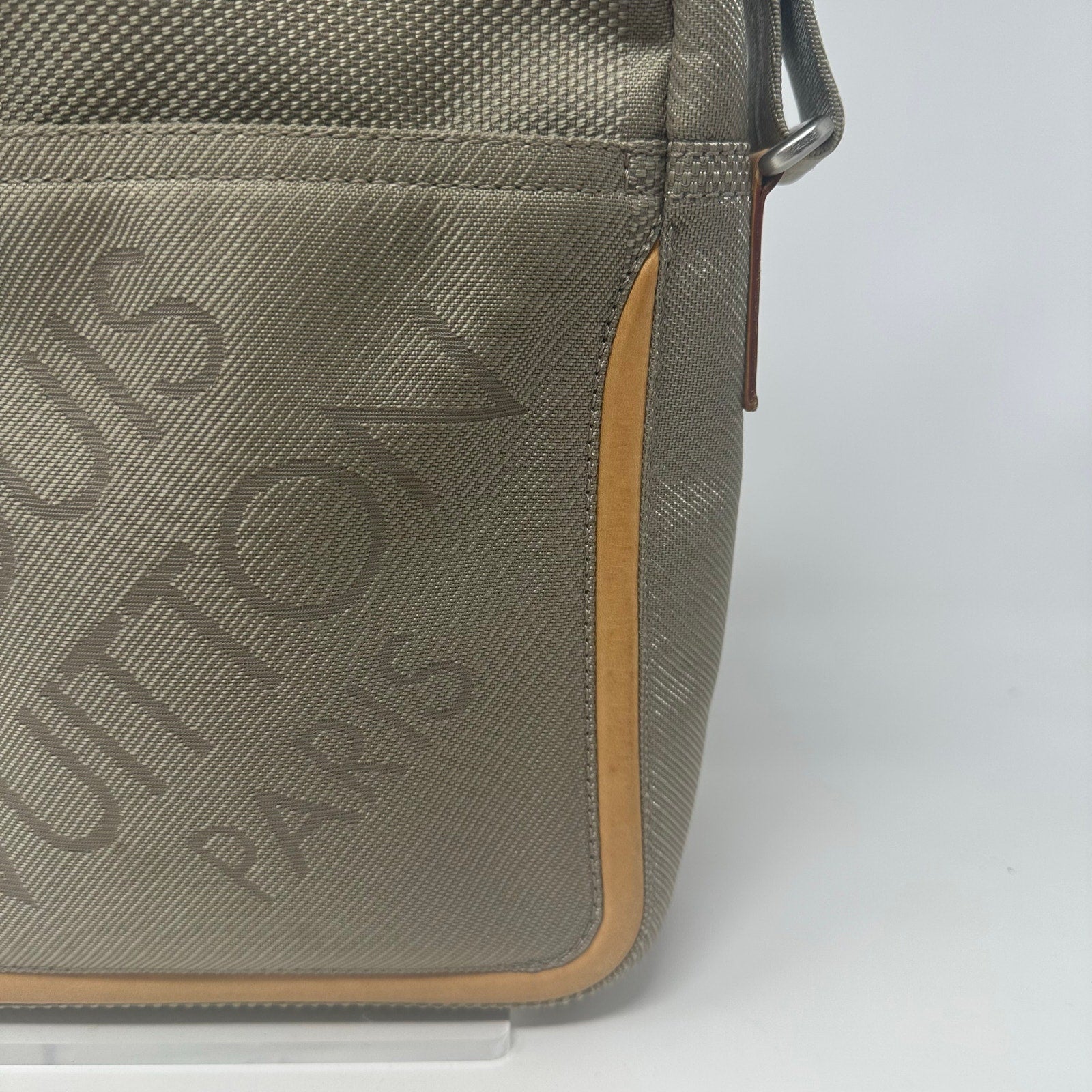 Louis Vuitton LV Damier Geant Citadin Messenger Bag Sable Green
