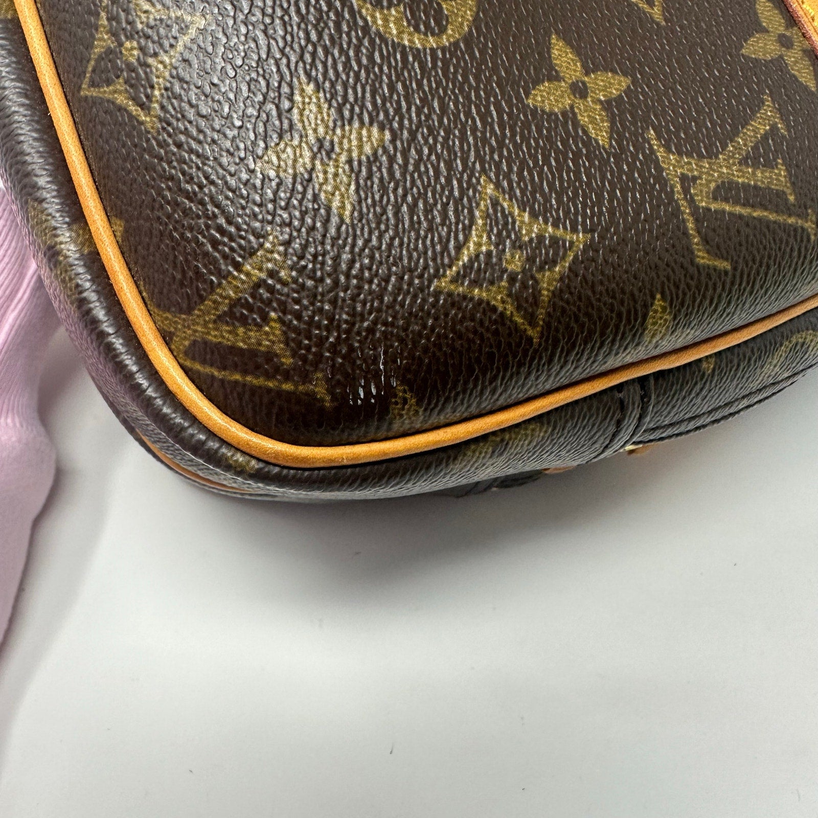Louis Vuitton LV Monogram Reporter PM Crossbody Messenger Bag