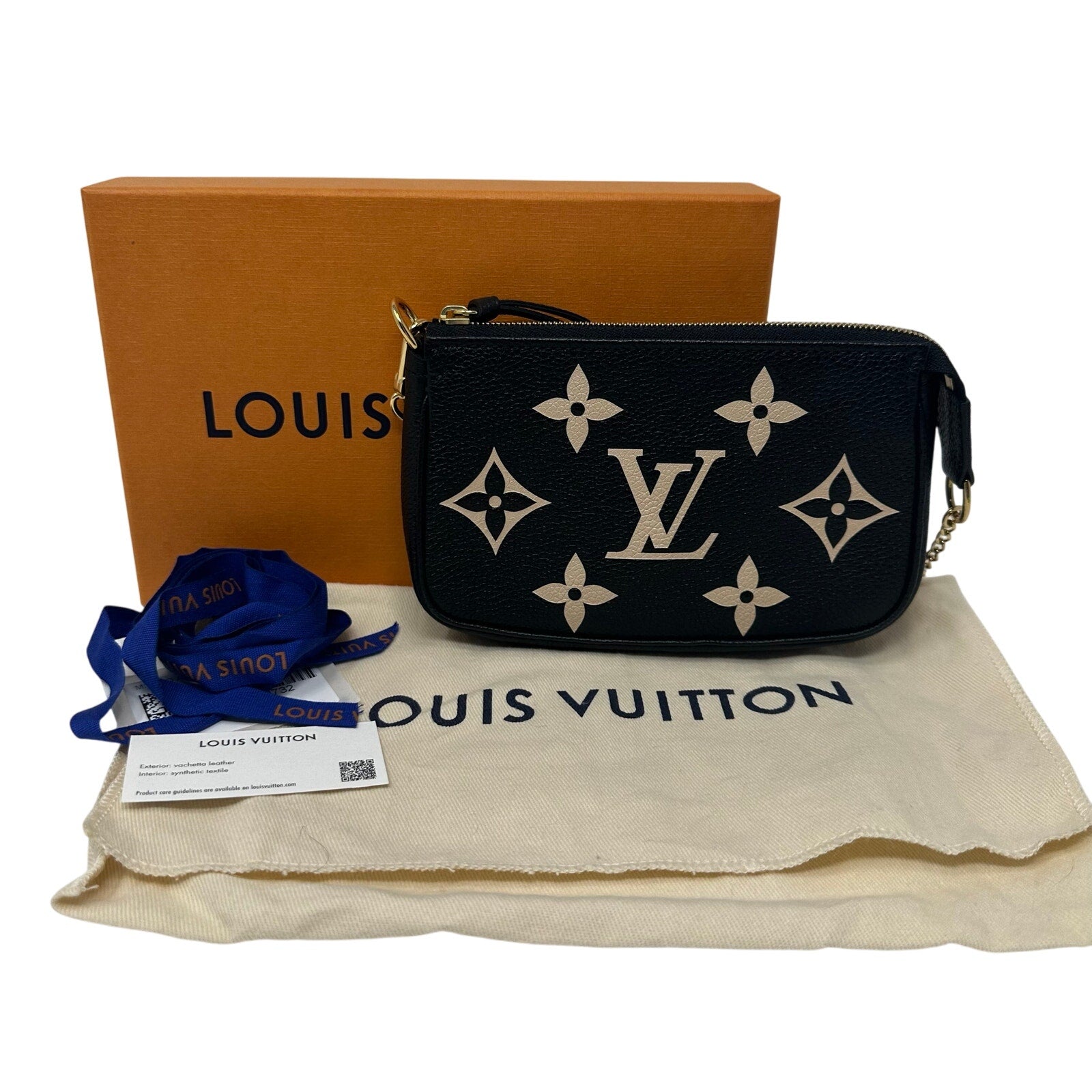 Louis Vuitton LV Bicolor Mongram Mini Pochette Accessoires New Full Inclusion