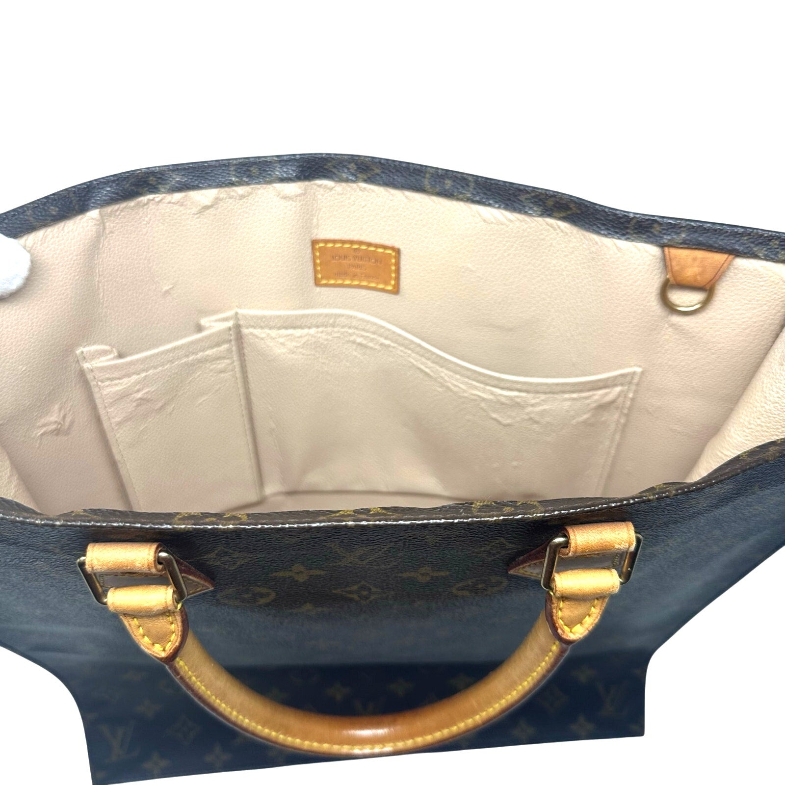 Louis Vuitton LV Monogram Sac Plat Tote Bag