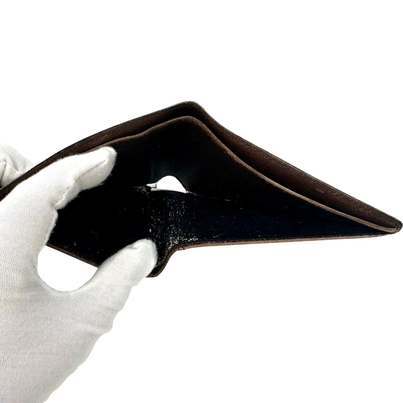 Louis Vuitton LV Damier Ebene Limited Edition Centenaire Bifold Wallet