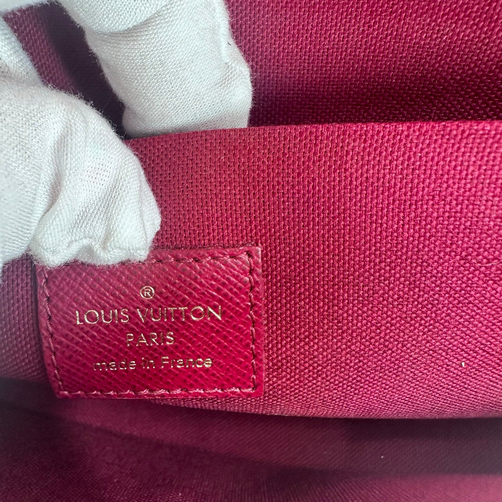 Louis Vuitton LV Monogram Felicie Pochette Crossbody Bag Full Inclusion