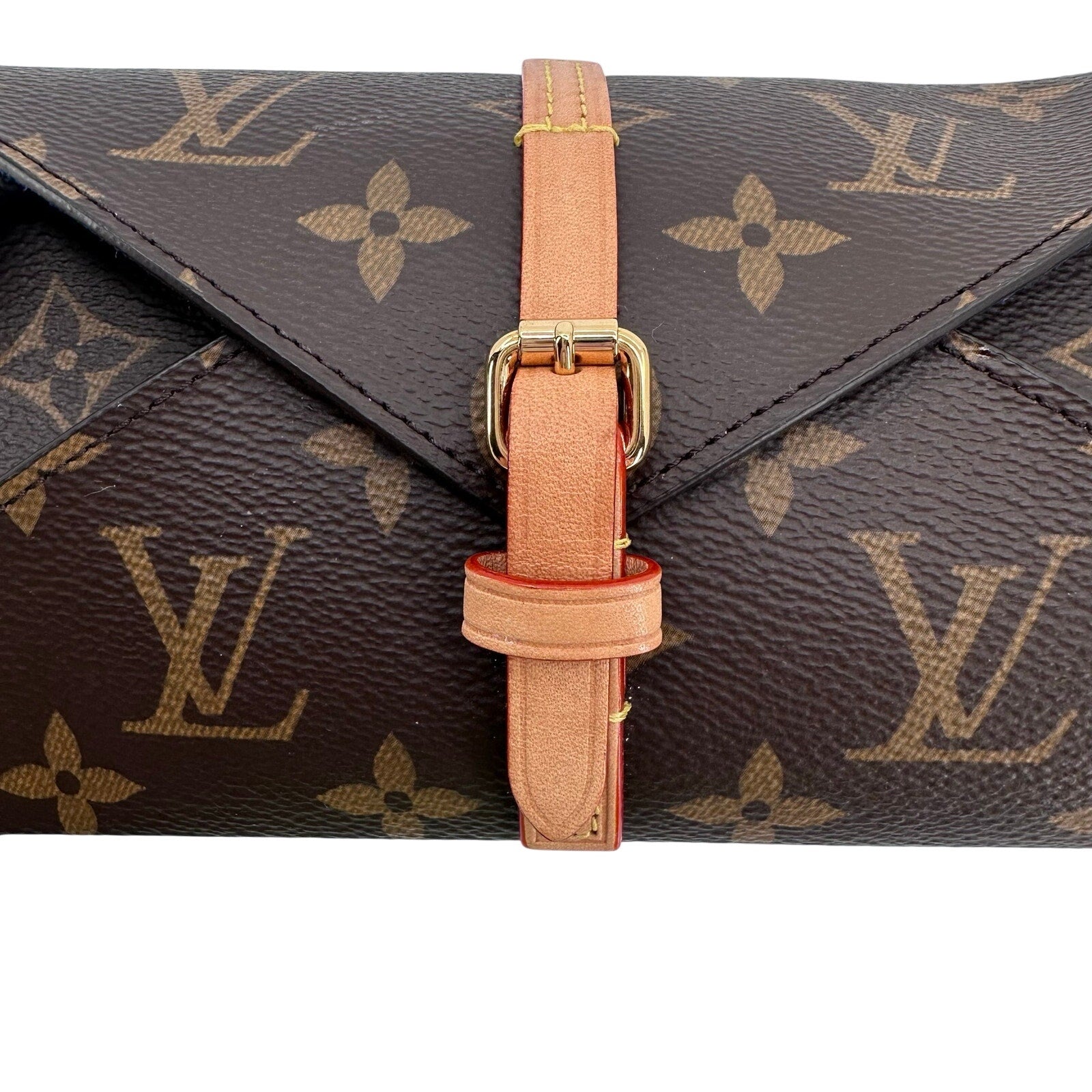 Louis Vuitton LV Monogram Metallic MNG Straw Pouch Set
