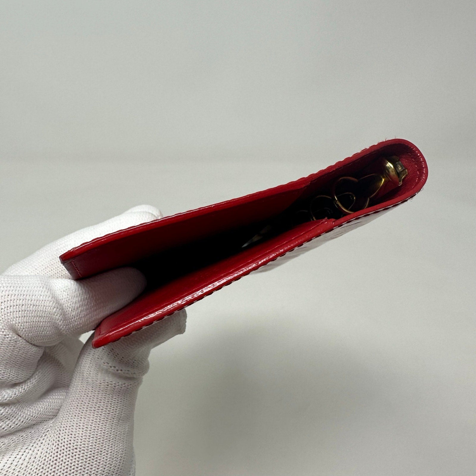 Louis Vuitton LV Agenda PM Cover Vernis Red