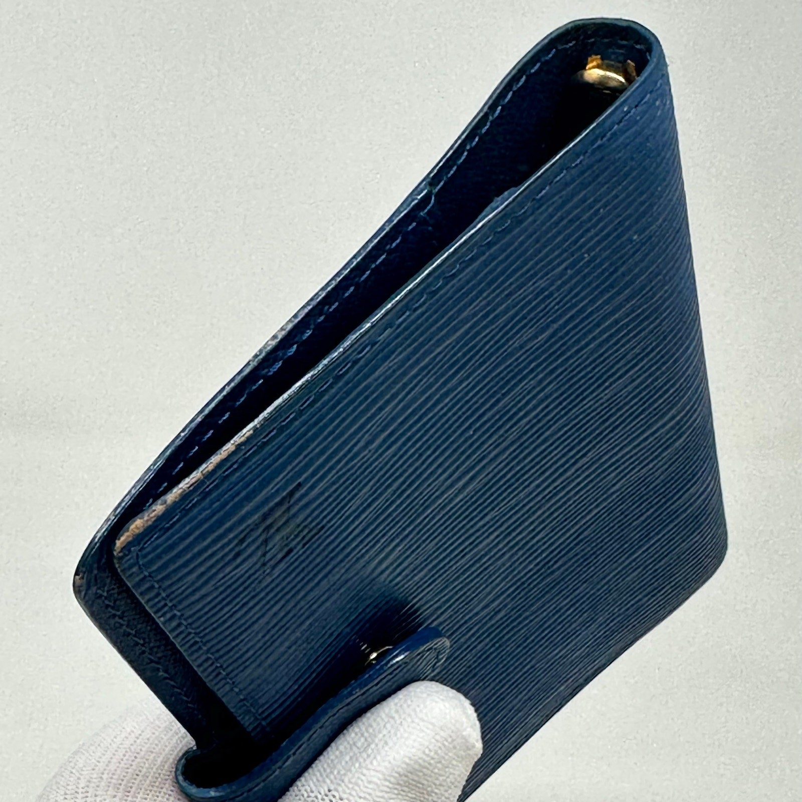 Louis Vuitton LV Epi PM Agenda Cover Blue
