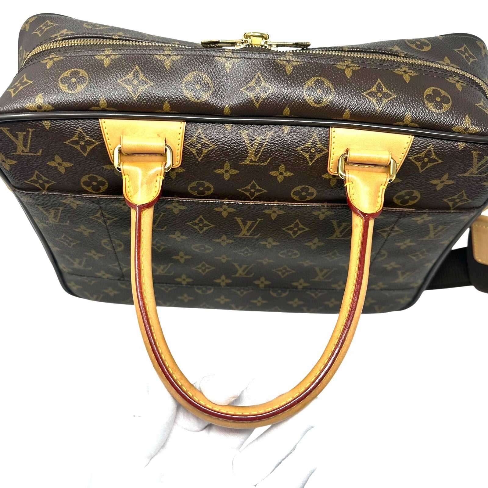 Louis Vuitton LV Monogram Icare Computer Laptop Briefcase Bag