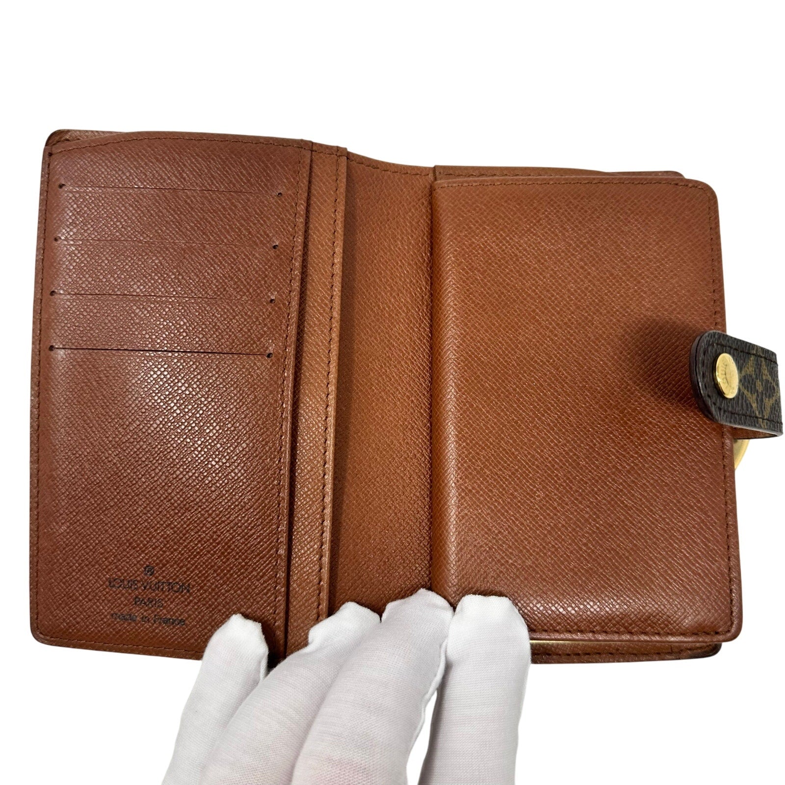 Louis Vuitton LV Monogram Kisslock Wallet